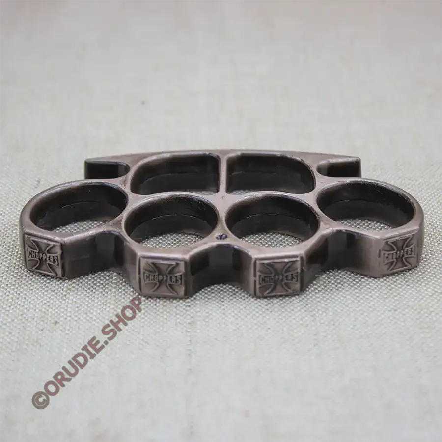 Кастет Крест Чоппер металл коричневый — изображение 3