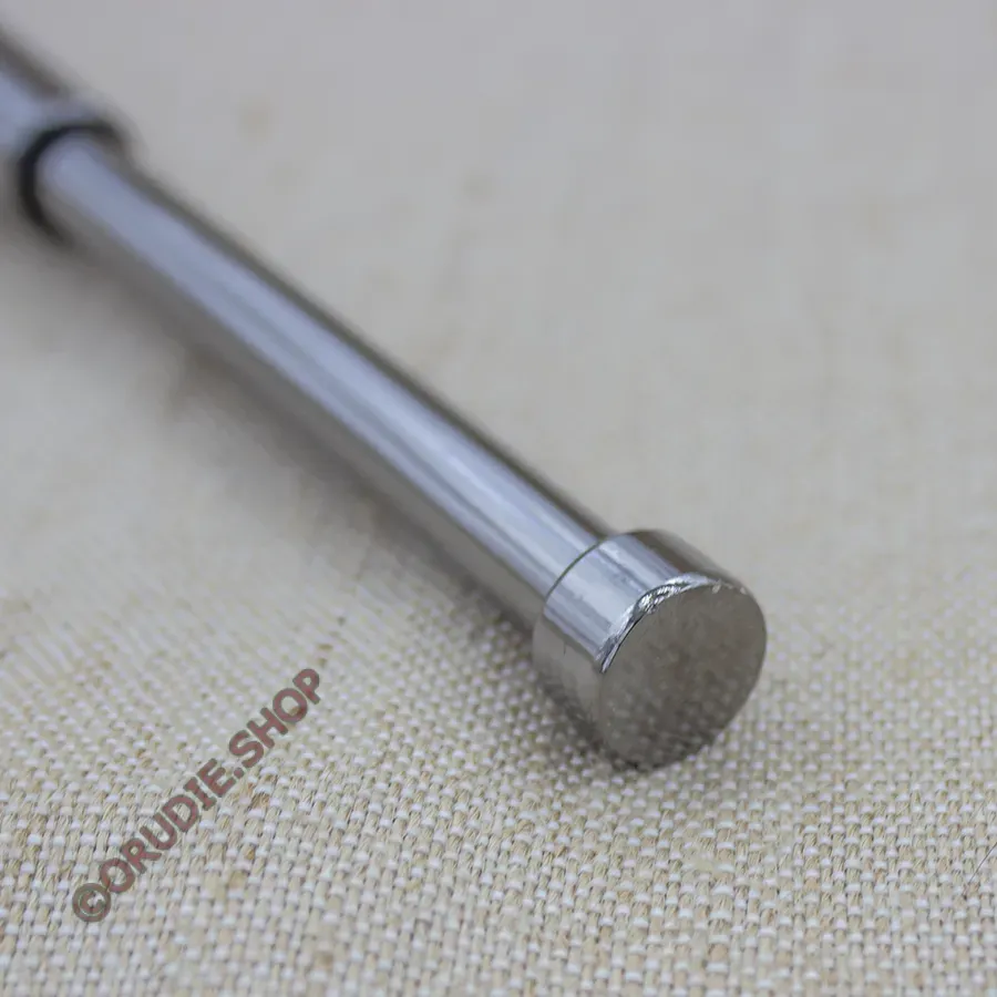 Телескопическая дубинка-явара 31 см белая — изображение 4