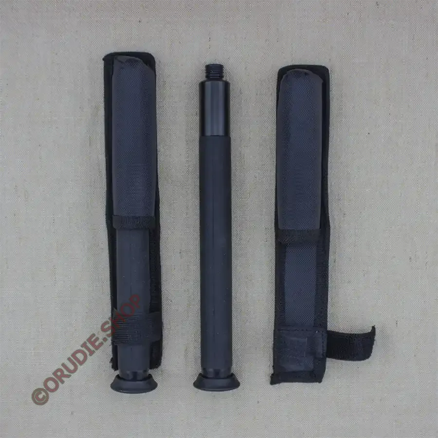 Телескопическая дубинка Механика 67 см сталь черная — изображение 2