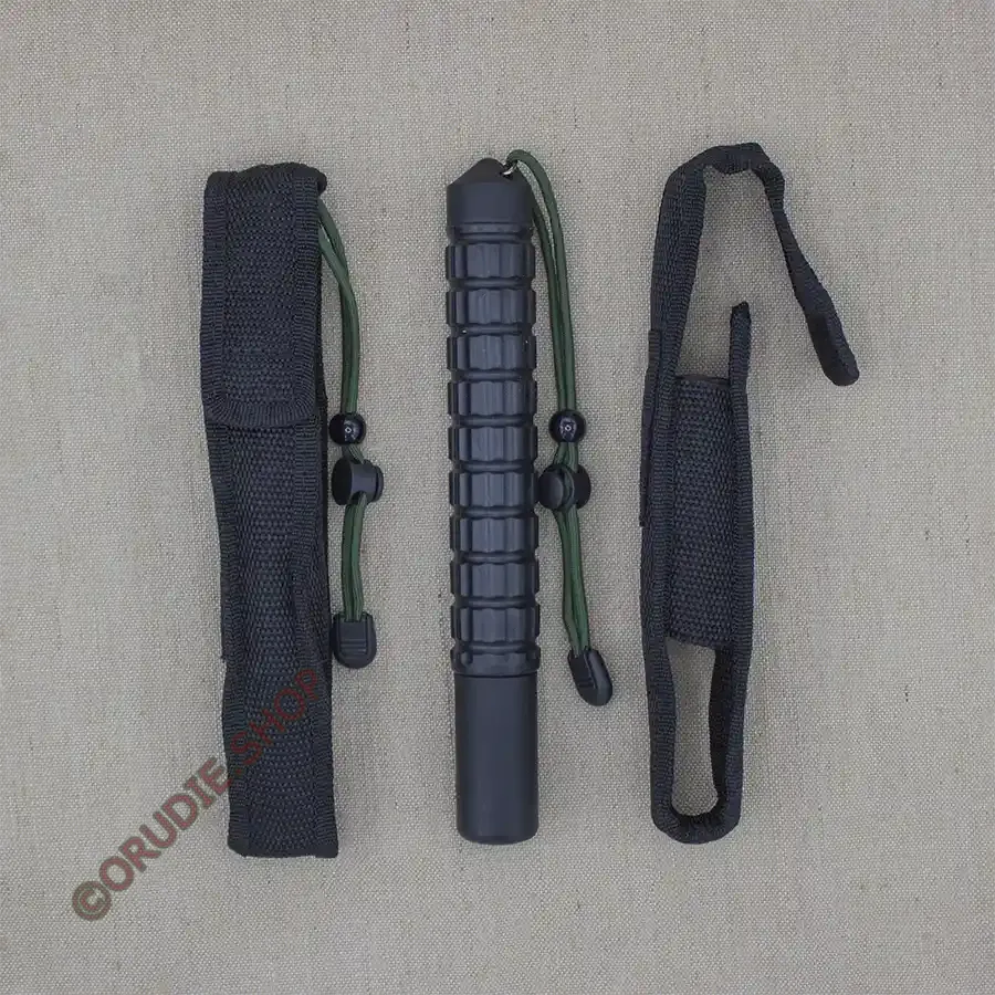 Телескопическая дубинка Пластик 56 см  черная — изображение 2