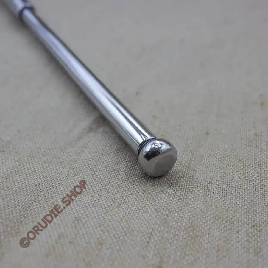 Телескопическая дубинка Premium 65 см белая — изображение 4