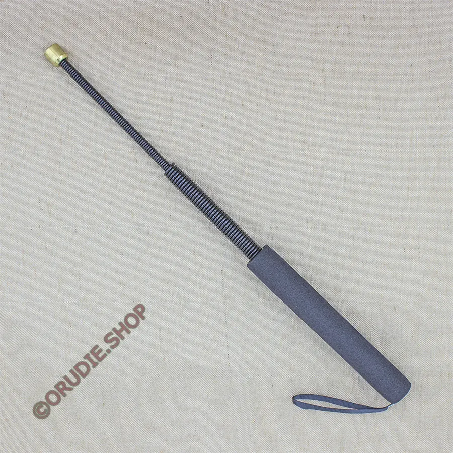 Телескопическая дубинка Пружина 47 см черная