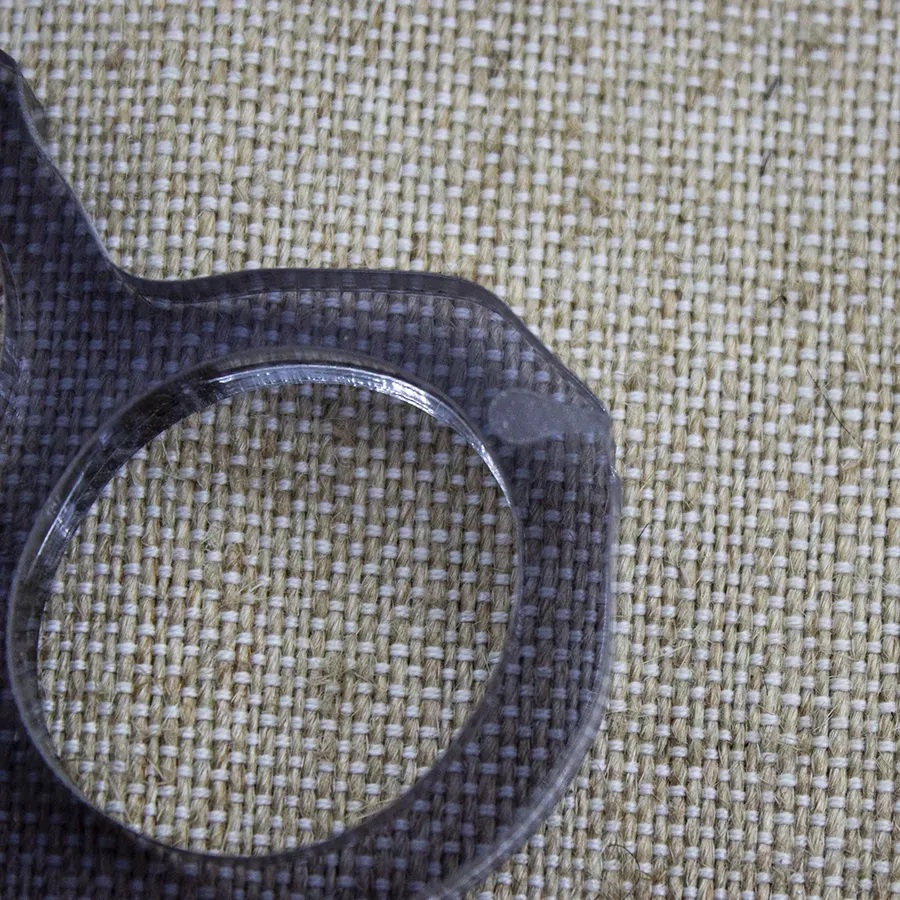 УЦЕНКА! Кастет Веселый Роджер оргстекло (акрил) темный — изображение 9