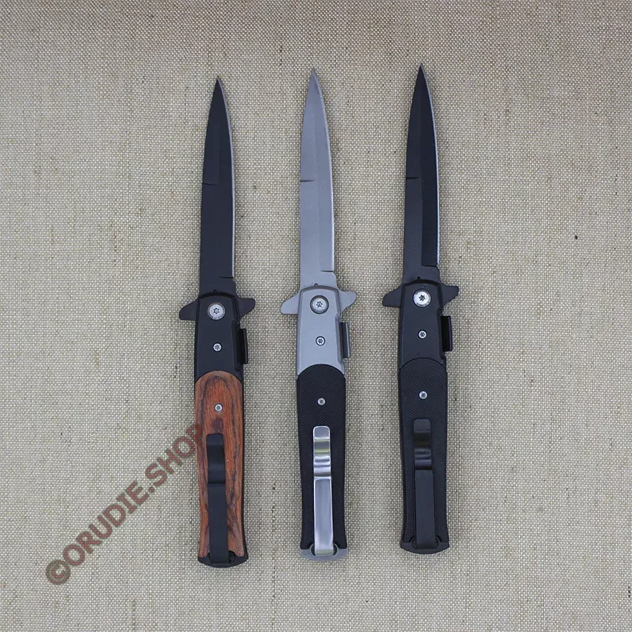 Складной нож Копье черно-коричневый — изображение 7