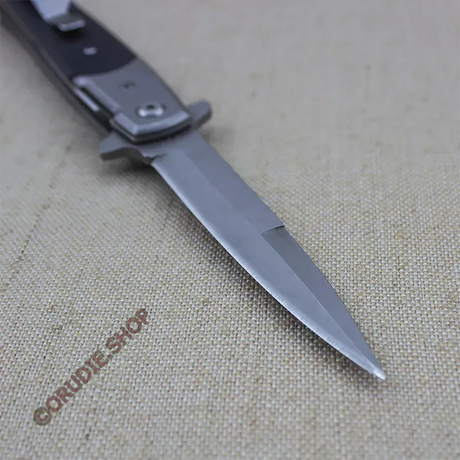 Складной нож Копье серо-черный — изображение 5