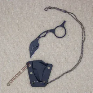 Керамбит Skeleton мини черный