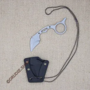 Керамбит Skeleton мини серый