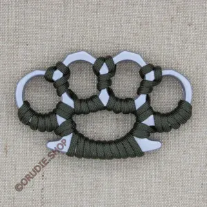 Кастет Класика алюміній сірий обмотка зелена